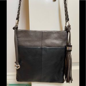 Brighton crossbody with tassels